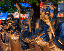 'Our Game' statue