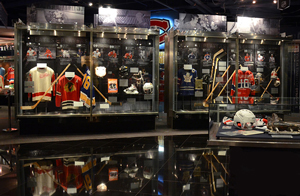 The Honda NHL Zone features some of the most important artifacts in NHL history.