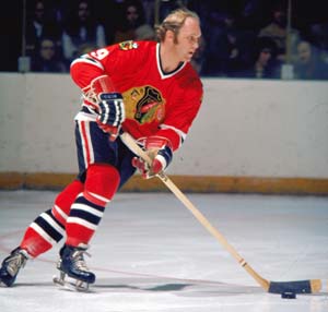 Bobby Hull's slap shot combined with his blinding speed made him one of the top players of the 1960s