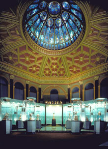 Verizon Great Hall houses the portraits and biographical sketches of each Hockey Hall of Fame Honoured Member.