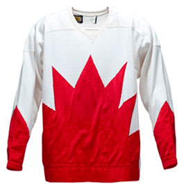 Jersey worn by Canada's Rod Seiling during the 1972 Summit Series against the Soviet Union.