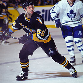 Zubov played with the Pittsburgh Penguins for one season before joining the Dallas Stars (Doug MacLellan/HHOF).