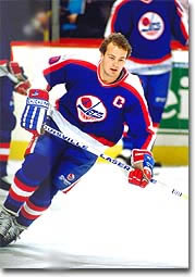 Dale Hawerchuk was the youngest player in NHL history to record 100 points in a season.